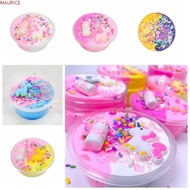 MAURICE Unicorn Puff Slime Clay, Rainbow Slime Cute Unicorn, Handmade Toy Plastic Clay Light Clay Modeling Polymer Children Adults Gifts