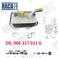 For VW Touareg Audi A6 A7 A8 Q5 Q7 S4 S5 SQ5 3.0L Engine Oil Cooler and Gasket 06E117021G 06E117021L
