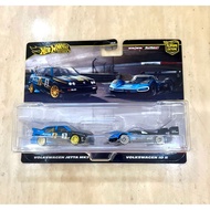 Hot Wheels Car Culture Twin Pack Volkswagen Jetta MK3 & Volkswagen ID R