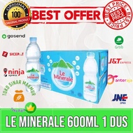 Le Minerale 600ml (1Dus / 24pcs) Air Mineral Air Minum Dalam Kemasan Botol Mineral Water Mini 1 Kar