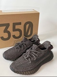 adidas originals Yeezy Boost 350 V2 "Black" 男女同款 黑色