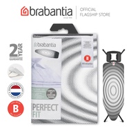 Brabantia Ironing Board Cover B, 124 x 38 cm, with Foam - Titan Oval