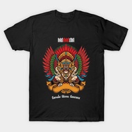 เสื้อยืดพิมพ์ลายMuay Thai Boran Sak Yant The Garuda T-shirt/เสื้อมวยไทยโบราณสักยันต์เทพครุฑ S-5XL