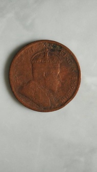 strait settlement king edward vii 1 cent 1907