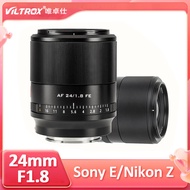 Viltrox 24mm F1.8 Sony Nikon Camera Lens Auto Focus Full Frame Wide Angle Lenses for E Mount A9II A7