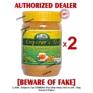 Emperors Tea TURMERIC PLUS Other Herbs 15in1 350g in JAR Emperor's Tea Turmeric 15in1 Authentic  2