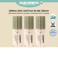HEVEBLUE Derma Heal Zinc Matcha Recovery RX BB Cream 30ml 3Colors