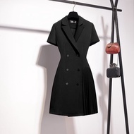 Classy Business Dress Womens Summer Fashion Elegant Hotel Receptionist Uniform Jewelry Store Buildin