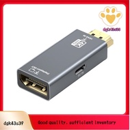 -Compatible Converter 4K/60hz 2K/120hz 1080p/165hz HD to DP Adapter Laptop External Monitor Computer