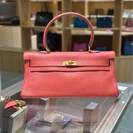 Hermes 爱马仕 Kelly shoulder金扣手提单肩包