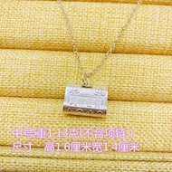 【现货spots】999纯银百家锁 长命富贵锁足银正品平安锁儿童出入平安吊坠项坠999 pure silver hundred home lock for longevity, wealth and 