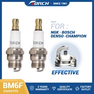 2pcs/lot Spark Plug Torch BM6F for CS15T XST2956 HS6E CN8E DJ7J DJ8J T20M-U WA20M-U 6221 6720 U17 N6