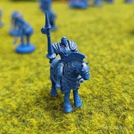 [1985Toys]Warcraft building model, human architecture, flag, miniature figure, painted, self-modelin