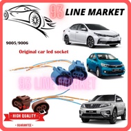 1PCS 9005 9006 HB3 HB4 Original car LED Female Adapter Wiring Harness Sockets Wire Connector For Hea