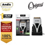 Andis Profoil Lithium Plus Titanium Sheet Shaver 17260 Black Wireless With Charge Holder