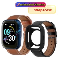 posb Smart Buddy Watch Gen 6 case Screen protector posb Smart Buddy Watch Gen 6 strap leather strap 