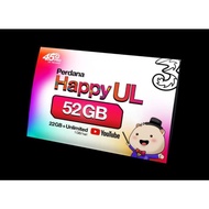 [TERMURAH] Q007 PERDANA TRI UL 52GB