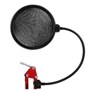 Pop shield filter mikrofon dual layer / Pop filter suara / pop filter besar / pop filter podcast /  