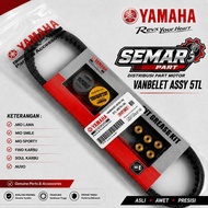 VANBELT ASSY+LOLER 5TL MIO SPORTY, OLD MIO, SOUL CARBON, NUVO V-BELT ASSY 5TL