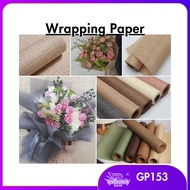 48cm x 5yard GIFT WRAP/ WRAPPING GUNI/ FLOWER WRAPPER/ FLORIST WRAP/ BIRTHDAY WRAP/ BOUQUET WRAP / G
