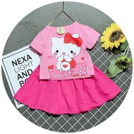 Girl skirt tshirt / skirt kanak kanak / tshirt skirt girl