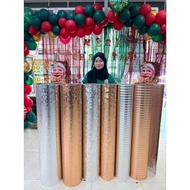 Metalic Laminated Wallpaper Big Size 1 roll is 1 Plywood size 4feet x 8feet Sticker