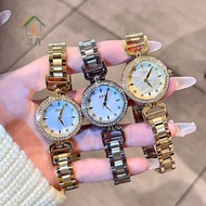 Ieke New Style Round Diamond Watch Ladies Niche Exquisite Steel Band Fashion Women's Watch Quartz Wr