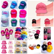 Barbie MOTIF Hat/Latest Barbie Children's Bucket Hat/Barbie Full Screen Printing Hat/Combination Chi
