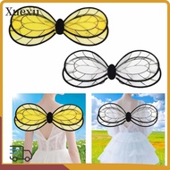 XUEXII Bee Wings, Black Yellow Lightweight Fairy Wings, Fairy Costume Bee Costume Wings Cosplay Even
