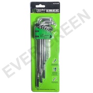 Tekiro 9 Pcs Long Star L Key Set - 9 Pcs Long Star L Key Set - 9 Long Star L Key