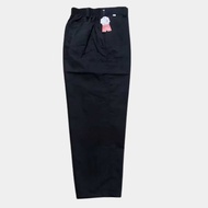 HITAM Boy's PRIMARY SCHOOL UNIFORM BOTTOM LONG BLACK TROUSERS PLAIN TOP