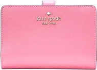 Kate Spade Madison Saffiano Leather Medium Compact Bifold Wallet Blossom Pink, Blossom Pink, Compact Wallet