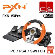 PXN V3PRO Racing Wheel, Steering Wheel With Racing Paddles For PC, PS4, Nintendo Switch