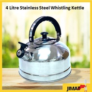 3 Litre Stainless Steel Whistling Kettle | Cerek Air Dapur Gas
