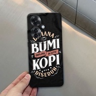 (FA-01) OPPO RENO 11F 5G Procamera Silicon case face coffee (other type via chat)