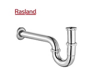 ท่อน้ำทิ้ง ท่อน้ำทิ้งอ่าง ท่อน้ำ อ่างล้างหน้า แบบ P-TRAP RASLAND รุ่น RA A126-C/30/SS ยาว 30 ซม สีโค