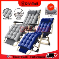 DIYMALL Folding Bed Premium Foldable Lazy Chair Comfortable Pillow Recliner Chair Sofa Cotton Pad Ke