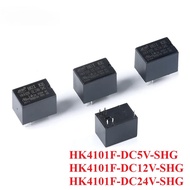 5Pcs/1pc HK4101F Relays HK4101F-DC5V-SHG HK4101F-DC12V-SHG HK4101F-DC24V-SHG DC 5V 12V 24V 3A Signal
