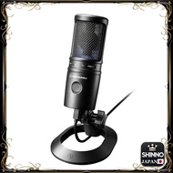《JAPAN》★USB Condenser Microphone with Mute Button and Volume Control for Streaming and Recording - A