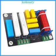 KOK 400W 2 Way Frequency Divider Circuit 5200Hz-20kHz Adjustable Frequency Speaker Filter Home Theat