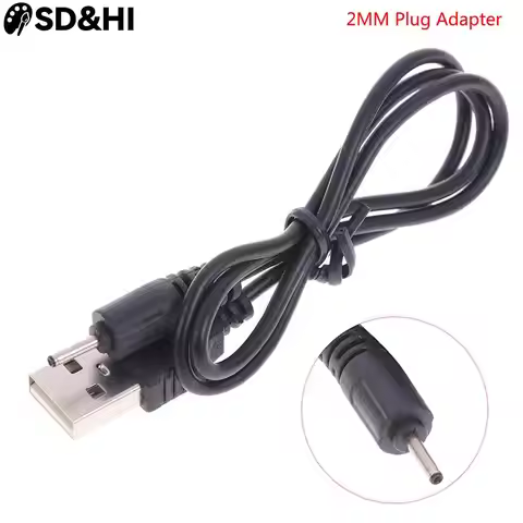 1M Outer Diameter 2mm USB Charger Cable Of Small Pin USB Charger Lead Cord To USB Cable For Nokia 73