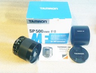 【悠悠山河】盒裝同新品 甜甜圈 微距反射鏡 Tamron SP 500mm F8 Macro BBAR MC 55BB
