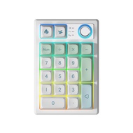 Gasket Creamy Mechanical Numpad Programmable Macro Keypad Wireless 2.4G/Bluetooth 5.0/Wired USB-C RG
