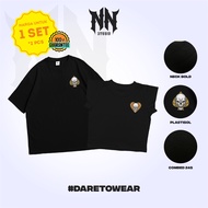 Latest Croptop Couple Shirt Cotton 24s - Ace and Heart