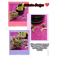 Ready Stock Indian Party Wear Jhumka / Bollywood Designer Earrings /Oxidized Pearl Work Indian Earri