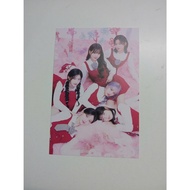 Postcard ive in album ive album