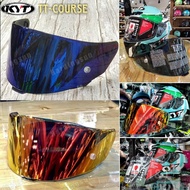 KYT TT Course Visor Lens KYT Visor Lens Revo Lens FIt for KYT TT Course KYT Helmet