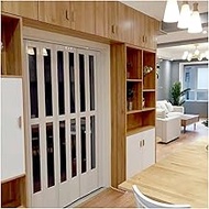 Interior Accordian Bedrooms Door, Privacy Screens Metal Fold Sliding Door Height 80"/ 203.2cm, Width