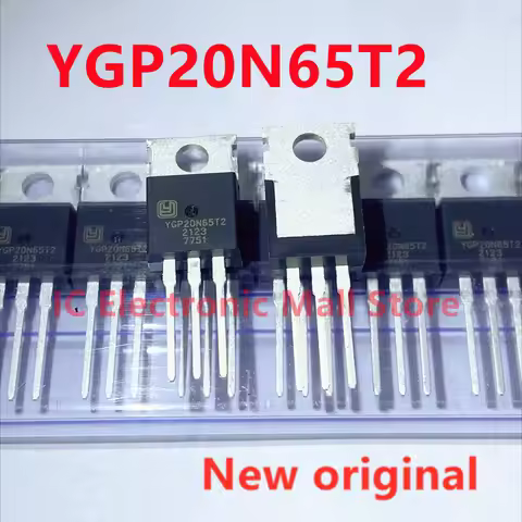 10PCS New Origiail YGP20N65T2 20N65 20N65T2 TO-220 20A 650V IGBT