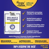 Pawpy Kitties Daily Multi & Glucosamine Tablet (60's) - For Cat & Dog